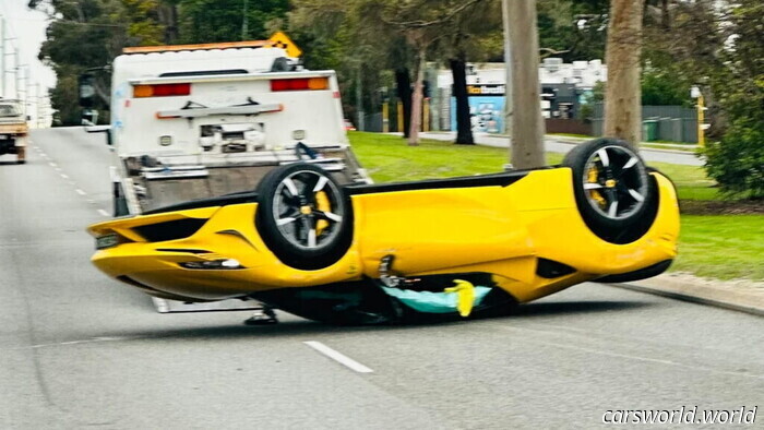 Would You Still Purchase an SF90 Stradale That Rolled Over Onto Its Roof? | Carscoops